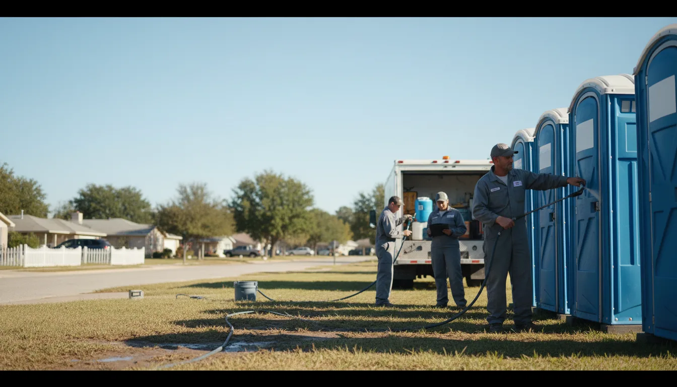 Long-Term Portable Toilet Rental in White Rock, SC near me